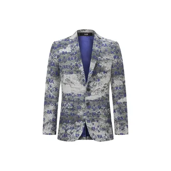 RARE Business Suit Coat Men's Multicolor