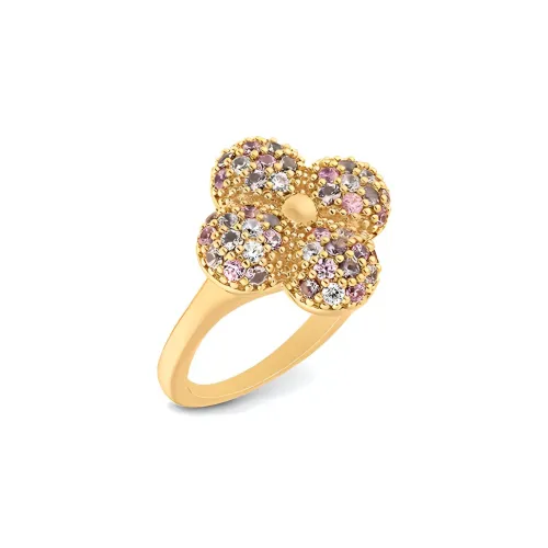 LOUIS VUITTON Metal Rings Women's Gold