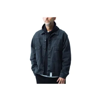Descendant X Ron Herman Denim Jackets Men Black