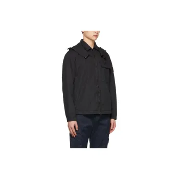 STONE ISLAND Jackets Men Black