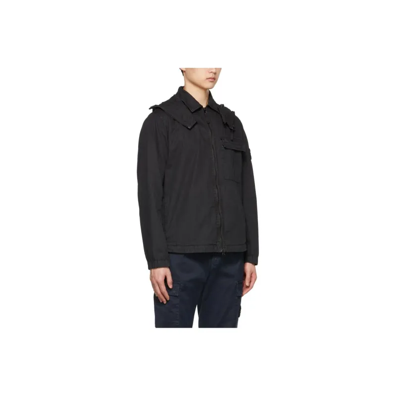STONE ISLAND Jackets Men Black-0