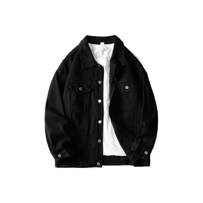 MUJI Denim Jackets Men-0
