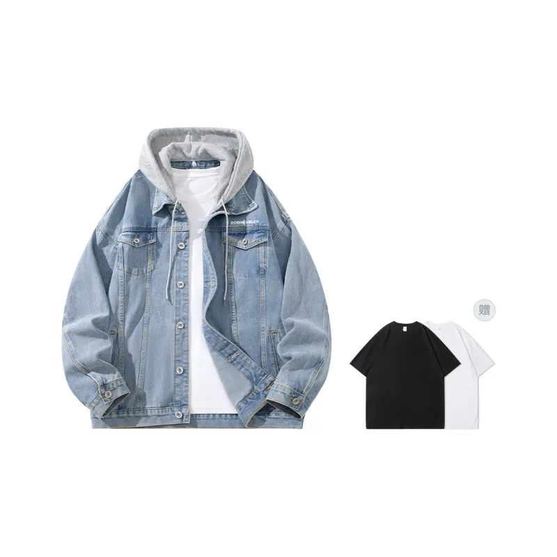 BOBBY ABLEY Denim Jackets Unisex-27