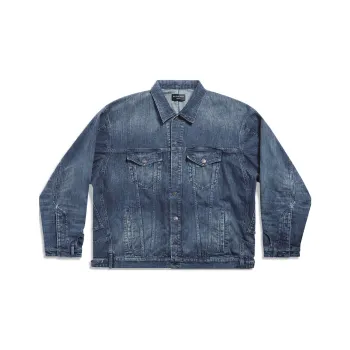 Balenciaga Deconstructed Denim Jacket