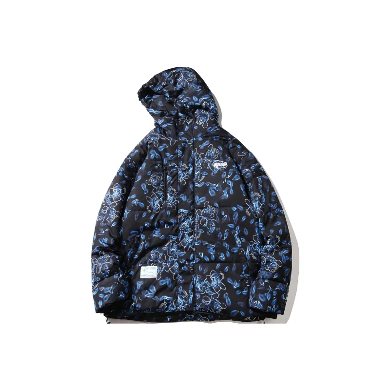 Guuka Puffer Jackets Unisex Dark Blue-0
