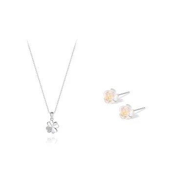 BLANK IN BLANK Sterling Silver Necklaces Women's Love Confession Box