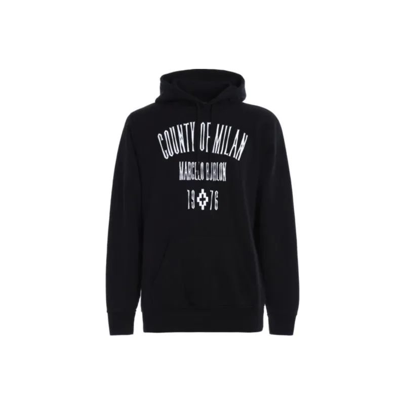MARCELO BURLON COUNTY OF MILAN Sweatshirt Men's Black-0
