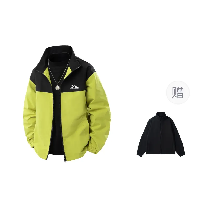ROBINHOOD Water-Resistant Windproof Breathable Warm Water-Repellent Windbreaker Jacket Unisex-18