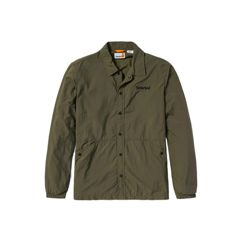 Timberland Waterproof Windbreaker Jacket Men's Army Green-0