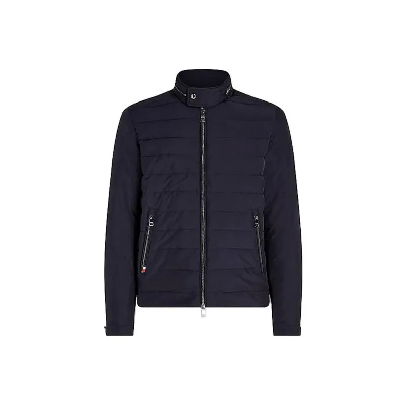 Tommy Hilfiger Stand up Collar Quilted Jacket-0
