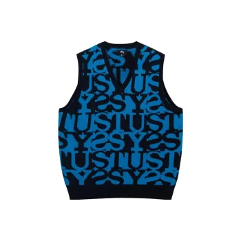 Stussy Stacked Sweater Vest