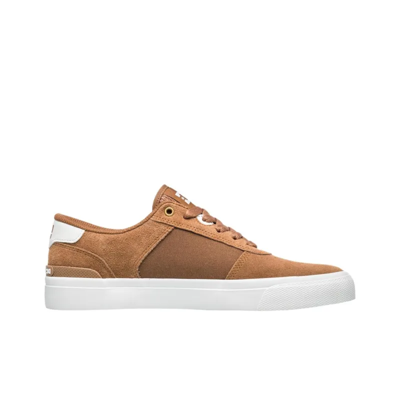 DC Shoes Teknic S Low Top Skateboard Shoes Men's Tan-1
