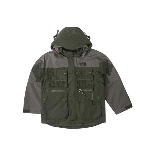 THE NORTH FACE UE Series Waterproof And Windproof Windbreaker Jacket Men's Green