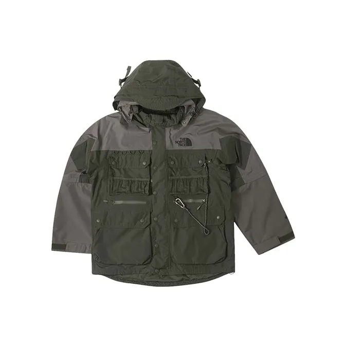 THE NORTH FACE UE Series Waterproof And Windproof Windbreaker Jacket Men's Green-0