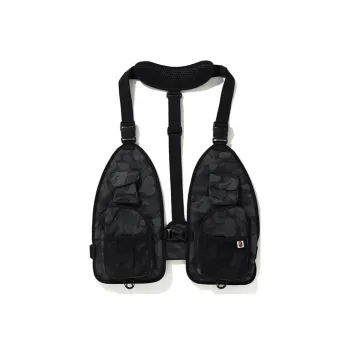 A BATHING APE Vests Men Black