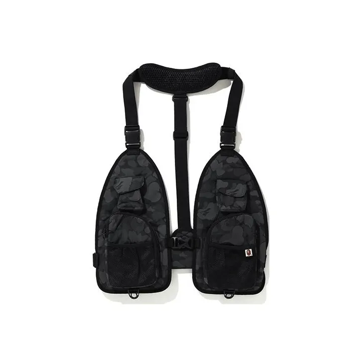 A BATHING APE Vests Men Black-0
