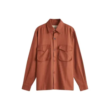 Harman·kardon· Shirt Men's Orange Brown