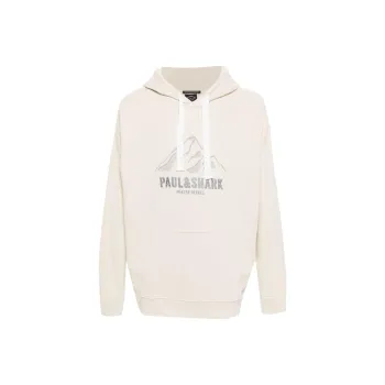 Paul & Shark Logo embroidered Hoodie