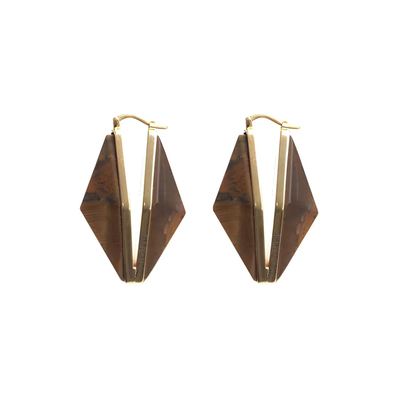 Jimmy Choo Logo Engraved Buckled Earrings-0