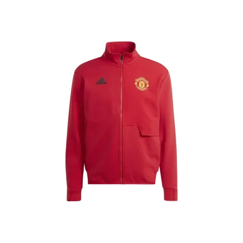 Adidas Manchester United Jackets Men Red