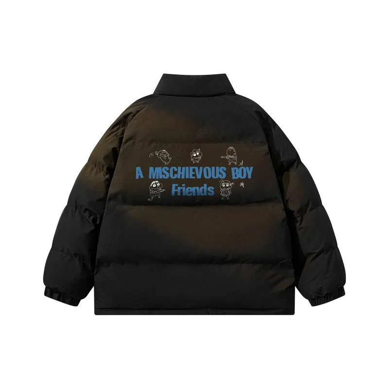 Crayon Shinchan Puffer Jacket Unisex-0