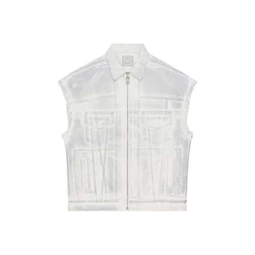 Givenchy 4G Graffiti print Denim Vest