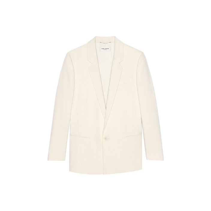 ホワイト（白）系 L Saint Laurent(サンローラン) アウター