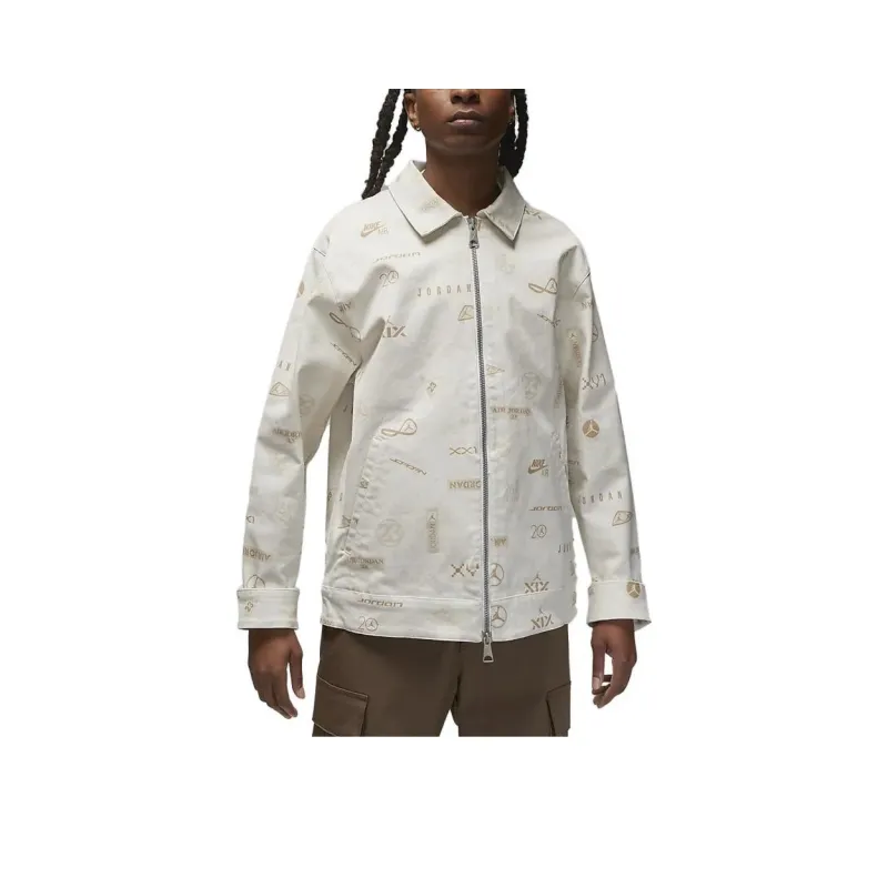 Jordan Flight Heritage Jackets Men White-0