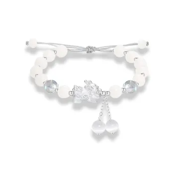 Tkb White Jade Bodhi Bracelets Unisex