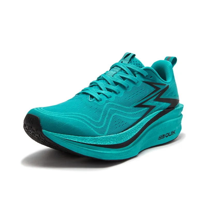361° Flame 4MIX Running Shoes Unisex Low Top Teal/Obsidian Black-2