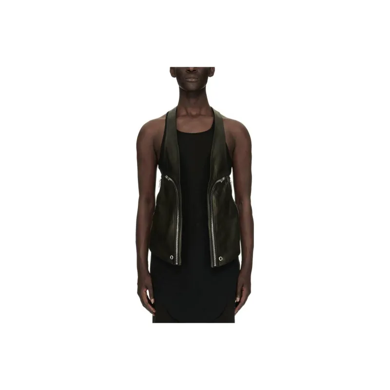 RICK OWENS Vests Men Black-0