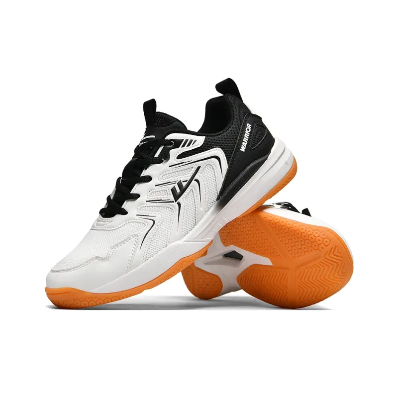 Warrior Cushioning Abrasion Resistant Breathable Low Top Badminton Shoes Unisex-8