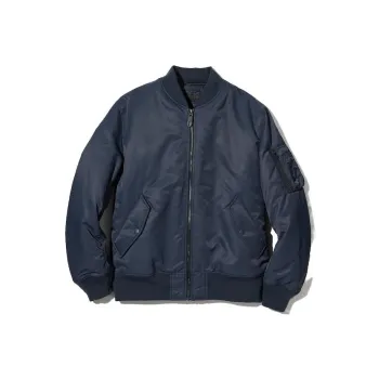 UNIQLO Jacket Unisex Marine Blue