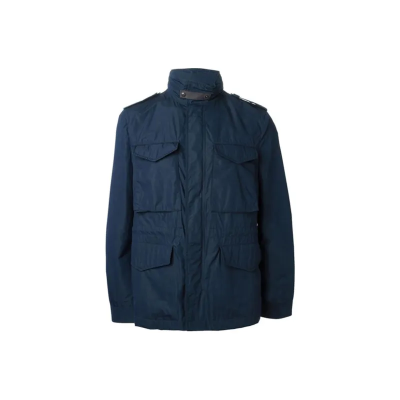 Burberry SS23 Jackets Coats Men's Navy Blue-0