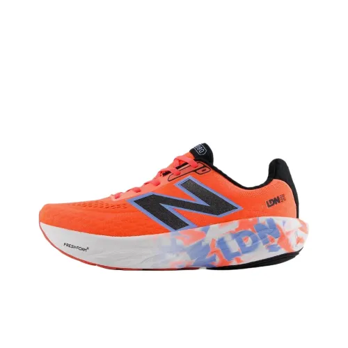 New Balance Fresh Foam X 1080 V14 Anti Slip Wear Resistant Low Top Casual Running Shoes Men's Orange