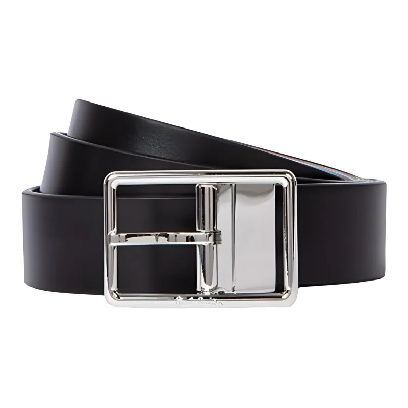 Paul Smith Artist Stripe Reversible Belt-0