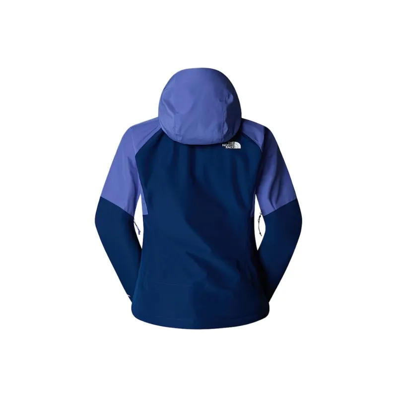 THE NORTH FACE DIABLODryvent Dynamic Zip In Comaptible Jacket Women's Indigo Plum/Estate Blue/Iron Bronze-1