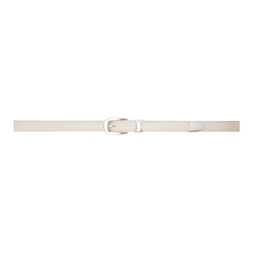 OUR LEGACY Bullhide Leather Belts Men's White Width: 2CM