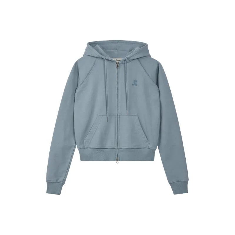 Rest&Recreation SS25 RS ZIP UP HOODIE Sweatshirt Unisex SKY BLUE/Sky Blue-0