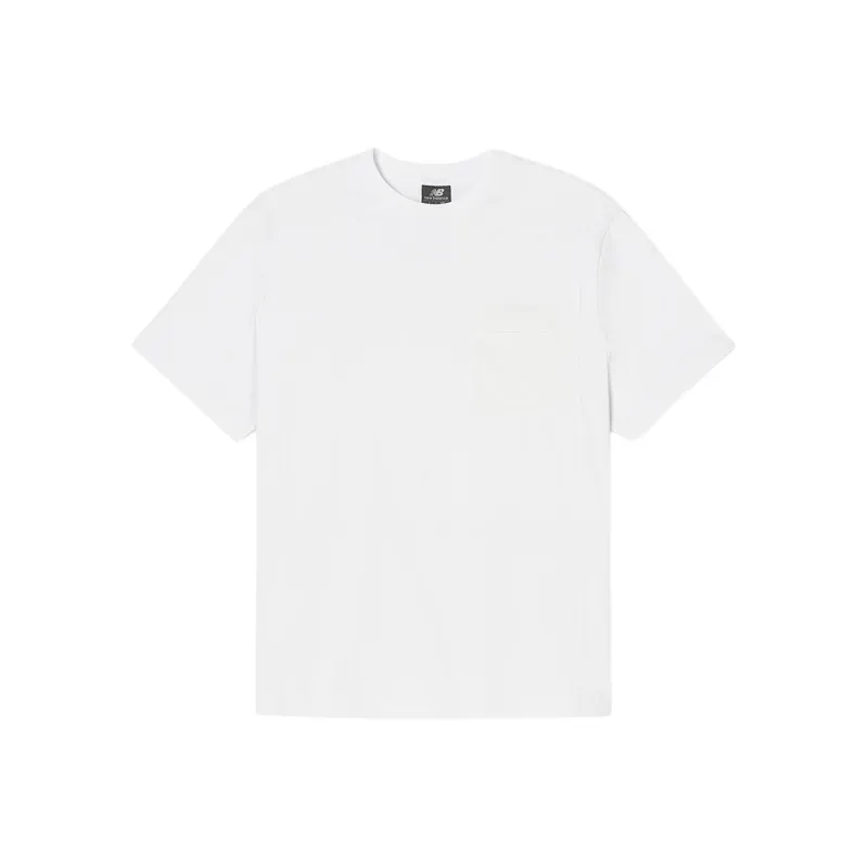 New Balance FROZENSEMI OVER FIT T Shirt Men's 10 White-0