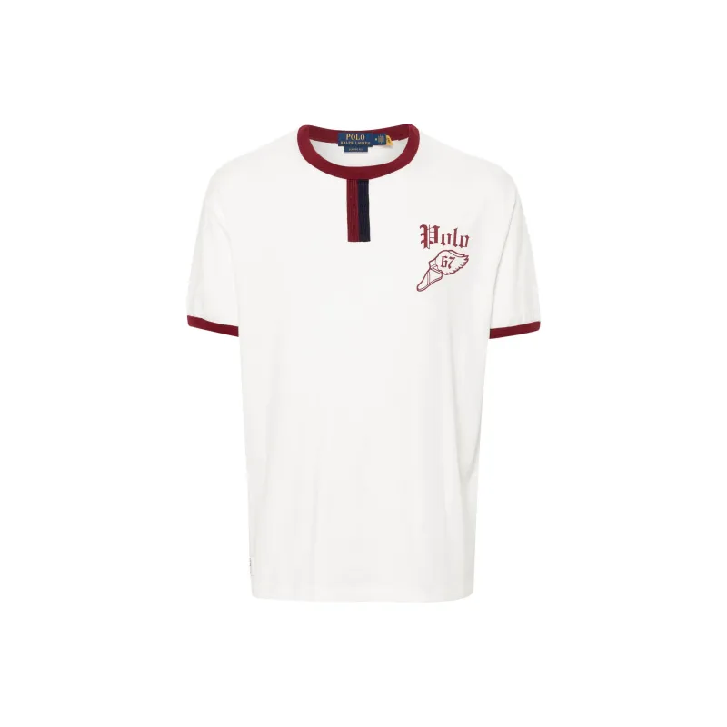 Polo Ralph Lauren Logo print Cotton T shirt-0