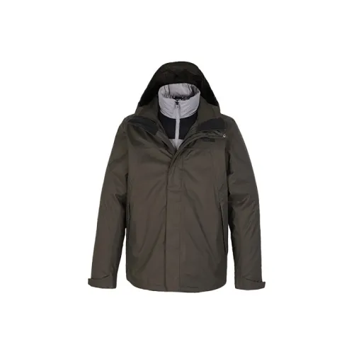 THE NORTH FACE Windbreaker Jackets Men Dark Khaki