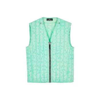 STONE ISLAND Quilted Zipped Gilet