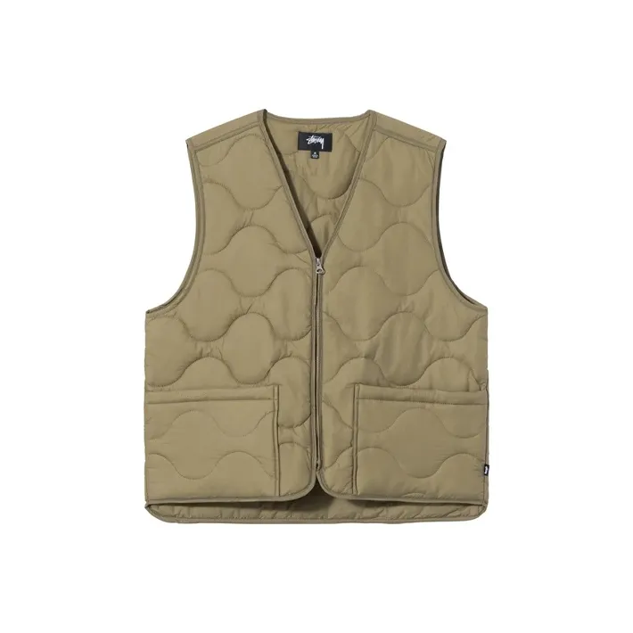 Stussy Quilted Liner Vest-5
