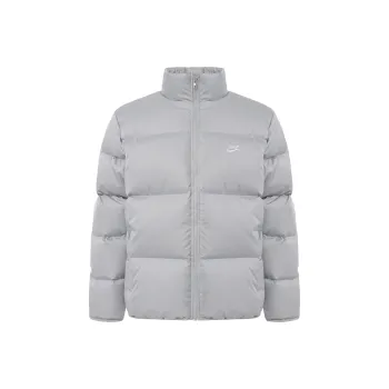 Nike ClubTherma FIT Down Jacket Men's Light Smoke Gray