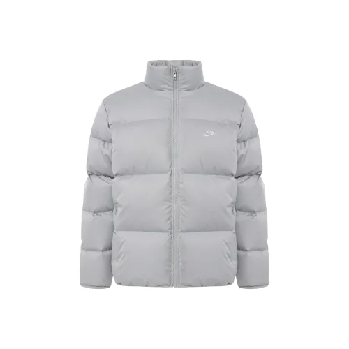 Nike ClubTherma FIT Down Jacket Men's Light Smoke Gray