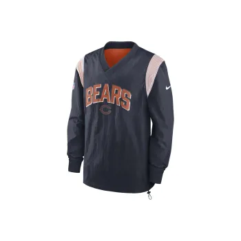 Nike Athletic Stack NFL Chicago Bears Jackets Coats Men's Marine Blue