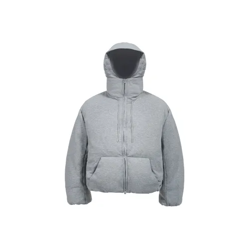 11ESTRANGER Down Jacket Unisex Gray