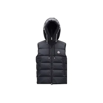 Moncler SS22 Cardamine Vest Men's Black