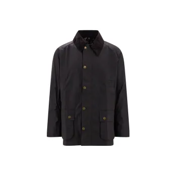 BARBOUR Ashby Waxed Button Up Jacket